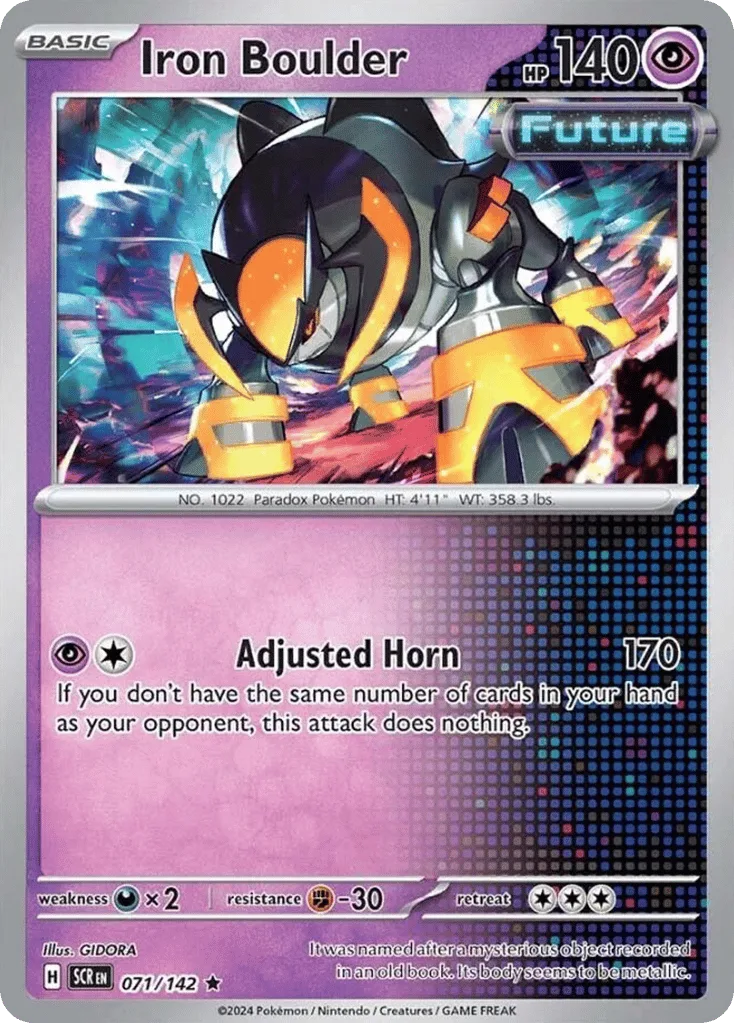 Iron Boulder, Stellar Crown #071 / 142