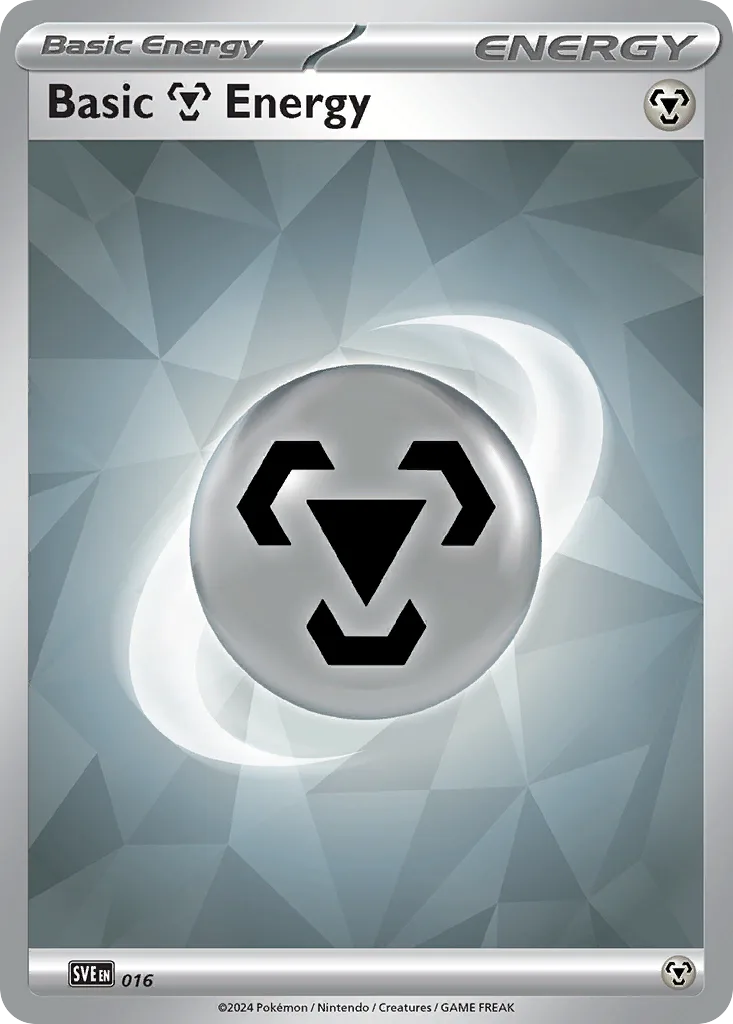 Basic Metal Energy, Scarlet & Violet Energies #016 / 24