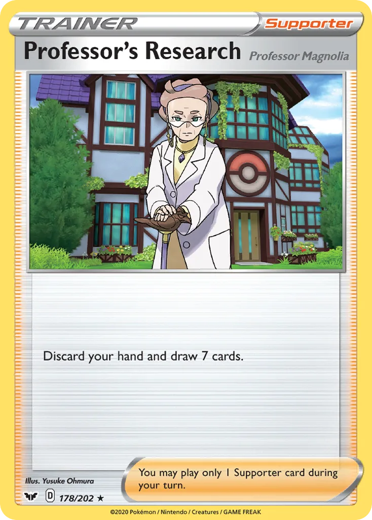 Professor's Research (Professor Magnolia), Sword & Shield #178 / 202