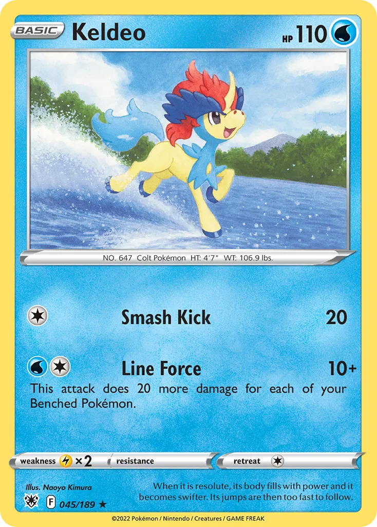 Keldeo, Astral Radiance #045 / 189