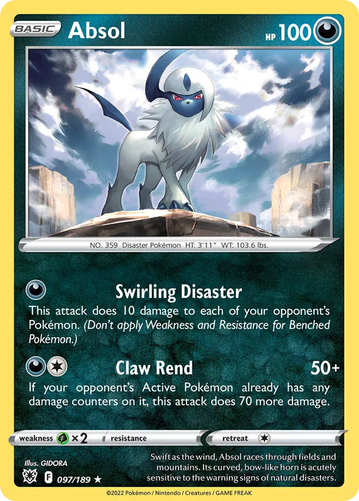 Absol, Astral Radiance #097 / 189