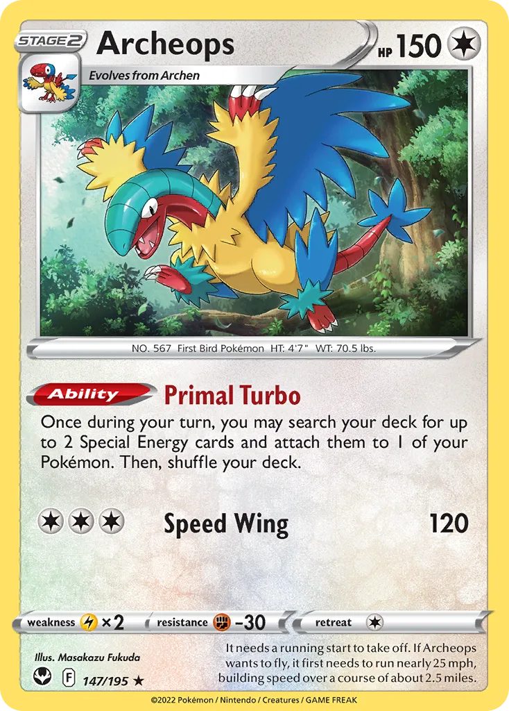 Archeops, Silver Tempest #147 / 195