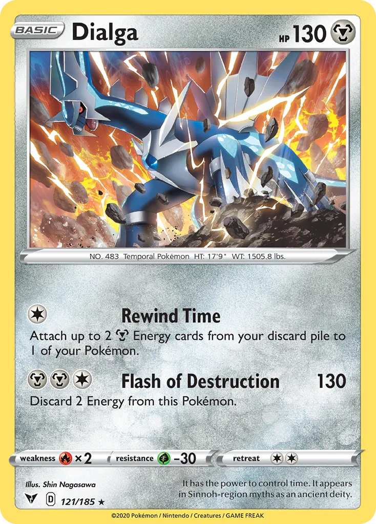 Dialga, Vivid Voltage #121 / 185