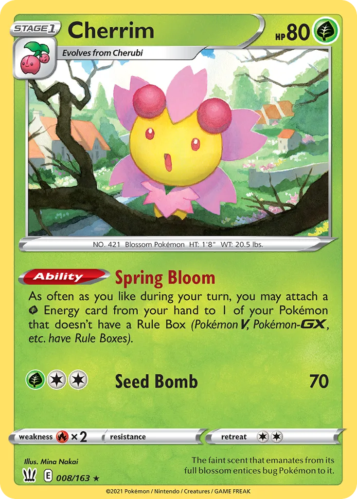 Cherrim, Battle Styles #008 / 163