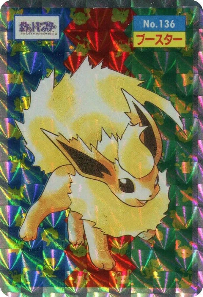 Flareon, Topsun #136pr / 165