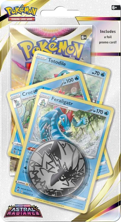 Astral Radiance Premium Checklane Blister - Feraligatr