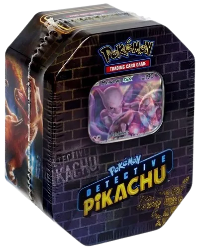 Detective Pikachu Tin - Mewtwo