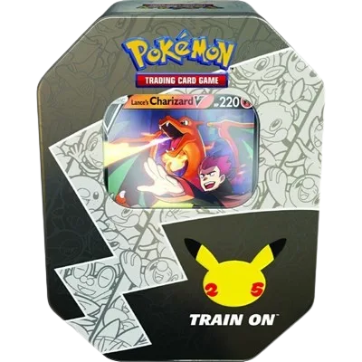 Pokemon Celebrations International Tin - Lance's Charizard V