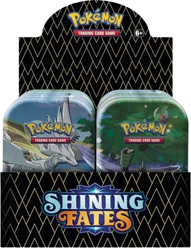 Shining Fates Mini Tin Display