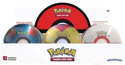 Poké Ball Tin Display (Q1 2021)