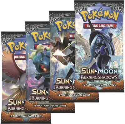Burning Shadows Booster Pack Art Bundle (Set of 4)