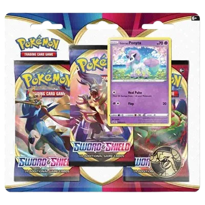 Sword & Shield 3-Pack Blister - Galarian Ponyta