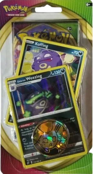 Vivid Voltage Premium Checklane Blister - Weezing