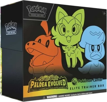 Paldea Evolved Elite Trainer Box Case